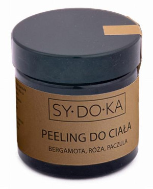 Sydoka Peeling do ciała - Bergamota, róża, paczula, 60 ml