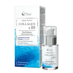 AVA Aqua Boost Collagenx10 Nawilżający krem pod oczy, 15 ml