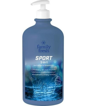FAMILY FRESH Żel pod prysznic SPORT, 1000 ml