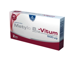 Metylo B12-Vitum 500 µg, tabletki, 60 szt