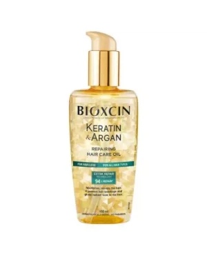 Bioxcin Keratin & Argan, Regenerujący olejek do włosów, 150 ml