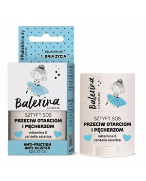 Flos-Lek Balerina, sztyft SOS przeciw otarciom i pęcherzom, 20 g