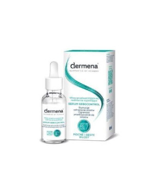 DERMENA SEBOCONTROL Serum do włosów przetłuszczających się nadmiernie wypadających, 50 ml