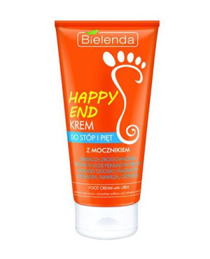 BIELENDA HAPPY END Krem do stóp i pięt z mocznikiem, 125 ml
