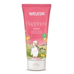 Weleda Happiness, żel pod prysznic z grejpfrutem, 200 ml