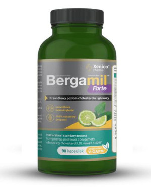 XenicoPharma Bergamil Forte, kapsułki, 90 sztuk