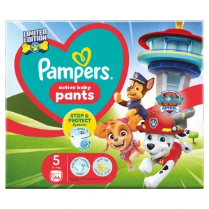 Pampers Pants 5 Psi Patrol Pieluchomajtki 12-17 kg, 66 sztuk