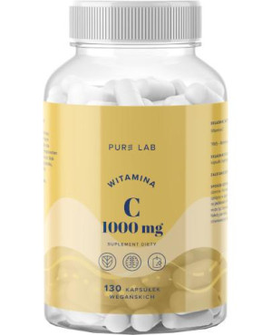 Pure Lab Witamina C 1000 mg, 130 kapsułek