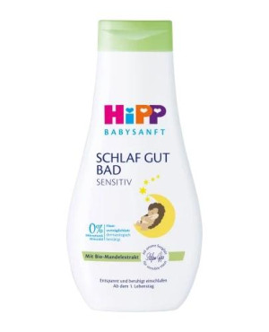 Hipp Babysanft Płyn do kąpieli na dobranoc od 1 dnia życia, 350 ml