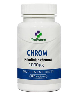 MedFuture Chrom 1000 mcg, tabletki, 120 sztuk
