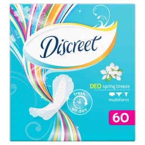 Discreet Multiform Spring Breeze Wkładki higieniczne, 60 sztuk