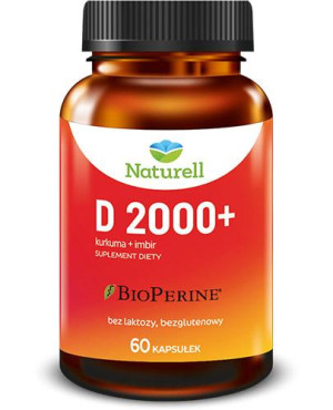 Naturell D 2000+, 60 kapsułek