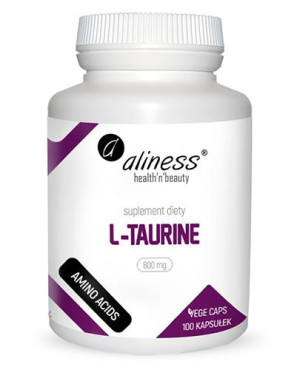 Aliness L-Taurine, kapsułki, 100 sztuk