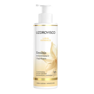 Uzdrovisco Lipid Essence, Emulsja oczyszczająca i łagodząca, 200 ml