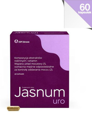 Jasnum uro - 60 kaps. - cena, opinie, wskazania