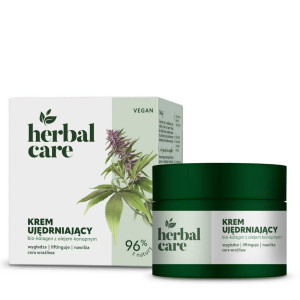 Herbal Care Ujędrniający krem bio-kolagen z olejem konopnym, 50 ml
