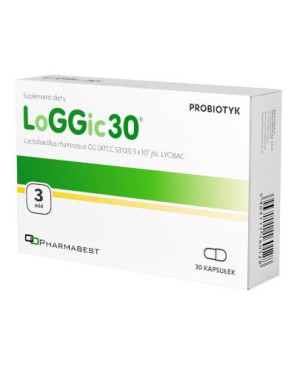 LoGGic30 probiotyk, kapsułki, 30 sztuk
