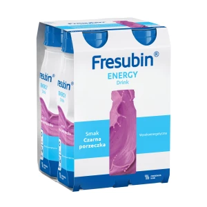 Fresubin Energy Drink, smak czarna porzeczka, 4 x 200 ml