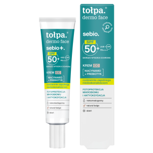 Tołpa Dermo Face Sebio Spf 50+, krem CC, 40 ml