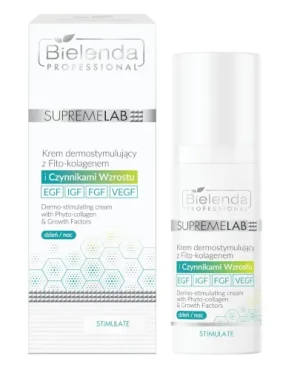 Bielenda Professional SupremeLab Krem dermostymulujący z fito-kolagenem i czynnikami wzrostu 50 ml