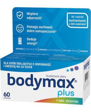 Bodymax Plus, 60 tabl., cena, opinie, wskazania