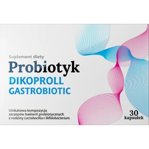 Probiotyk Dikoproll Gastrobiotic, kapsułki, 30 sztuk
