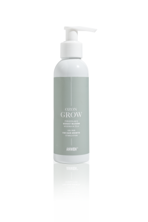 Anwen Ozon Grow, wcierka w żelu pobudzająca wzrost włosów, 150 ml