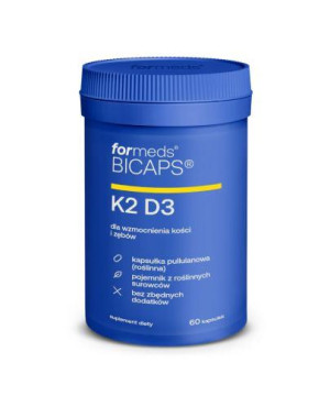 Bicaps K2 D3, kapsułki, 60 sztuk