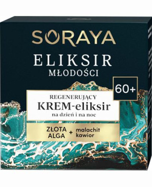 Soraya Eliksir Młodości Regenerujący Krem-Eliksir na dzień i na noc 60+, 50 ml