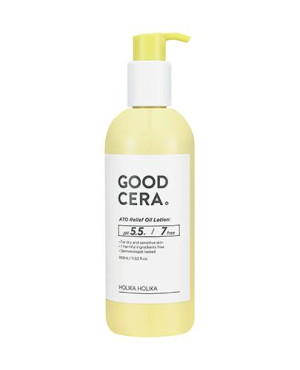 Holika Holika Good Cera Ato Relief Oil Lotion Balsam do ciała na bazie olejków z kompleksem ceramidowym, 373 ml