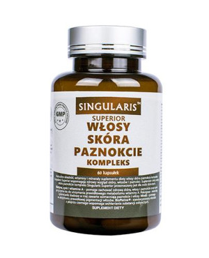 Singularis Superior Włosy Skóra Paznokcie Kompleks, kapsułki, 60 sztuk