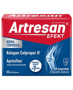 Artresan Efekt AprèsFlex® kolagen na stawy, kapsułki, 60 sztuk