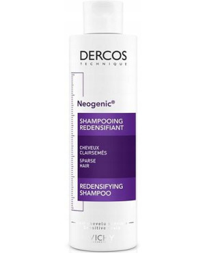 VICHY DERCOS NEOGENIC, szampon przywracający gęstość włosów, 200 ml