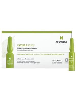 Sesderma Factor G Renew Ampułki biostymulujące, 7 x 1,5 ml