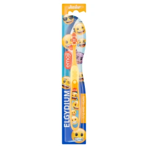 Elgydium Emoji Junior Szczoteczka do zębów dla dzieci 7-12 lat, 1 sztuka