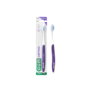 SUNSTAR GUM ORTHO Szczoteczka do zębów miękka - 1 szt.