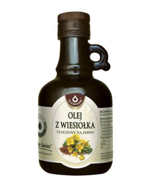Olej z wiesiołka tłoczony na zimno, 250 ml