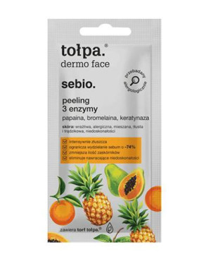 Tołpa Dermo Face Sebio Peeling 3 enzymy, 8 ml
