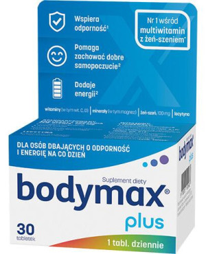 Bodymax Plus, tabletki, 30 sztuk