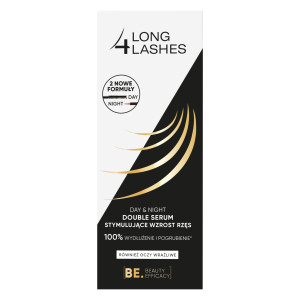 Long 4 Lashes Day&Night, double serum stymulujące wzrost rzęs, 2x3 ml