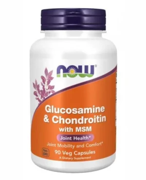 NOW Foods Glucosamine & Chondroitin MSM 90 kapsułek