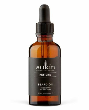 Sukin For Men Nawilżający olejek do brody, 50 ml