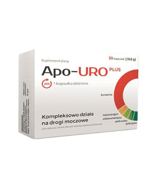 Apo-Uro Plus, kapsułki, 30 sztuk