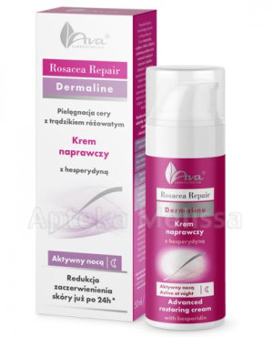 Ava Laboratorium ROSACEA REPAIR Krem naprawczy aktywny nocą - 50 ml