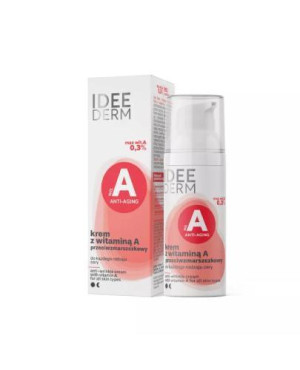 IDEE DERM Przeciwzmarszczkowy krem z witaminą A, 50 ml