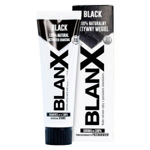 BlanX Black pasta wybielająca do zębów, 75 ml