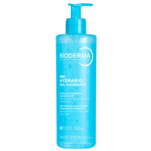 Bioderma, Hydrabio Gel Moussant, Nawilżający żel do mycia, 400 ml
