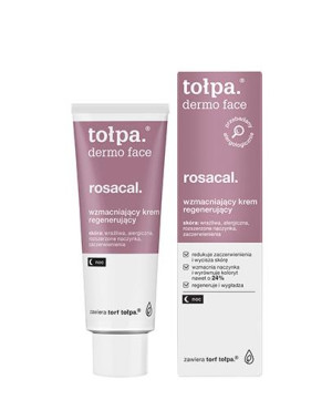 TOŁPA DERMO FACE ROSACAL Regenerujący krem wzmacniający na noc - 40 ml