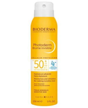 Bioderma Photoderm Brume Invisible Mgiełka do ciała niewidoczna SPF 50+, 150 ml