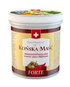Herbamedicus Końska Maść rozgrzewająca Forte, 250 ml